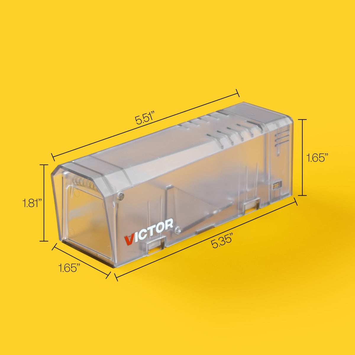 Victor Live Catch trap safe around people and pets when used as directed