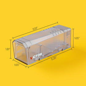 Victor Live Catch trap safe around people and pets when used as directed