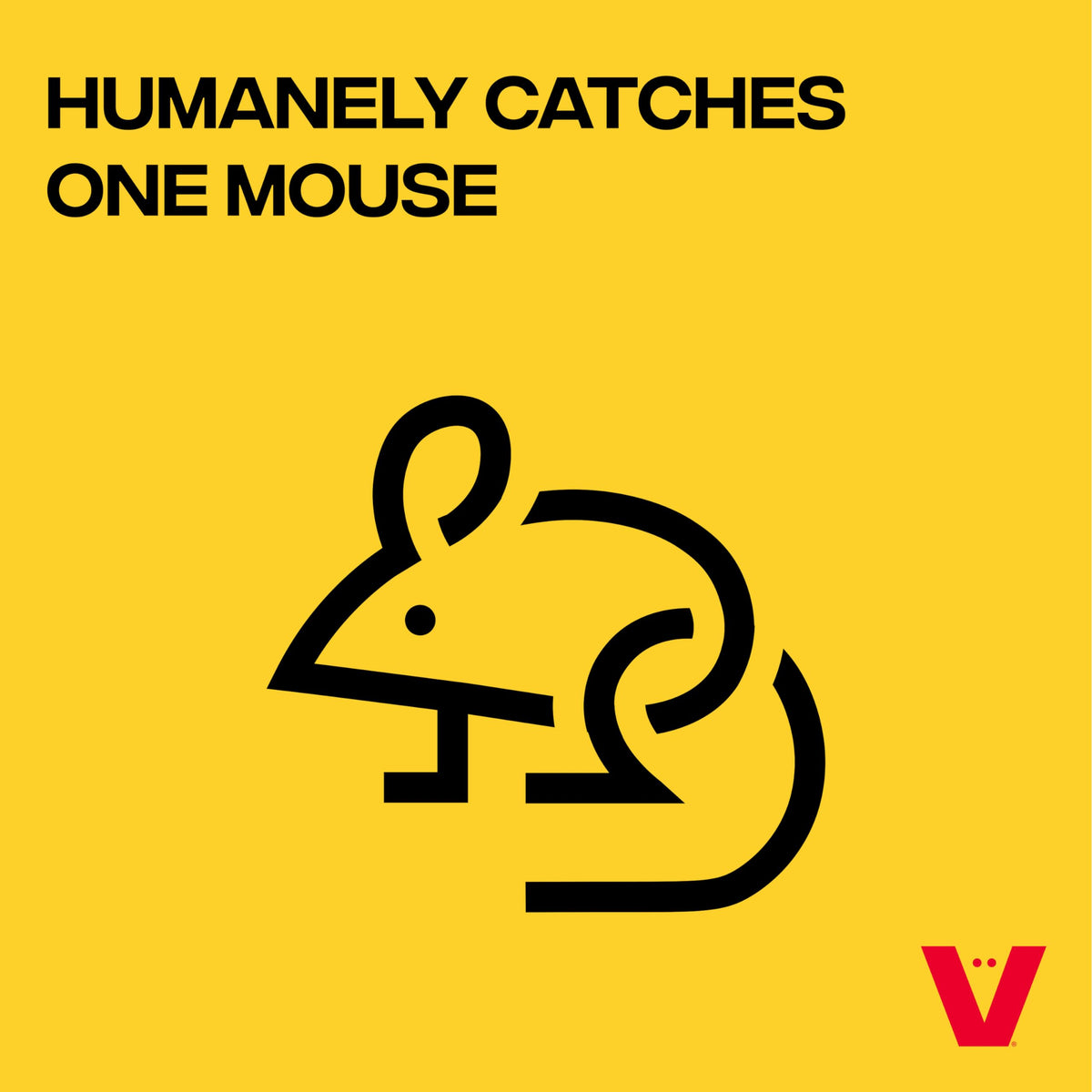 Victor Live Catch trap transparent body for at-a-glance status