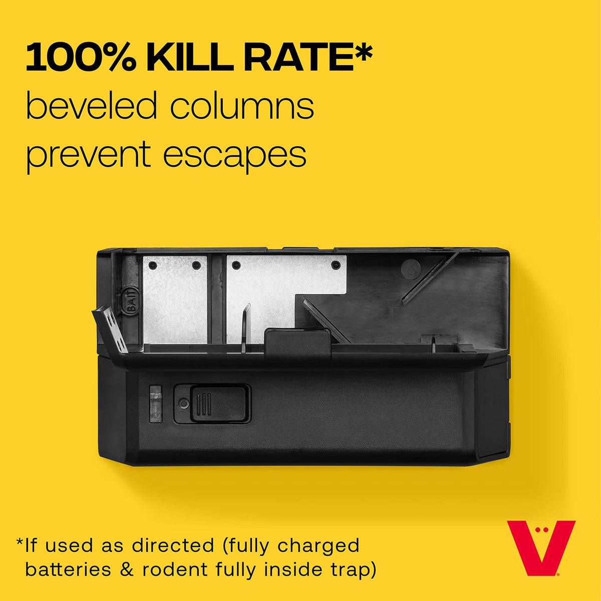 Victor M250S indoor-use placement highlights versatile discreet pest control in tight spaces