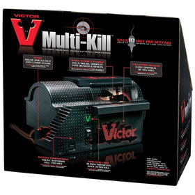 Victor M260 uses four C batteries for up to 150 kills.
