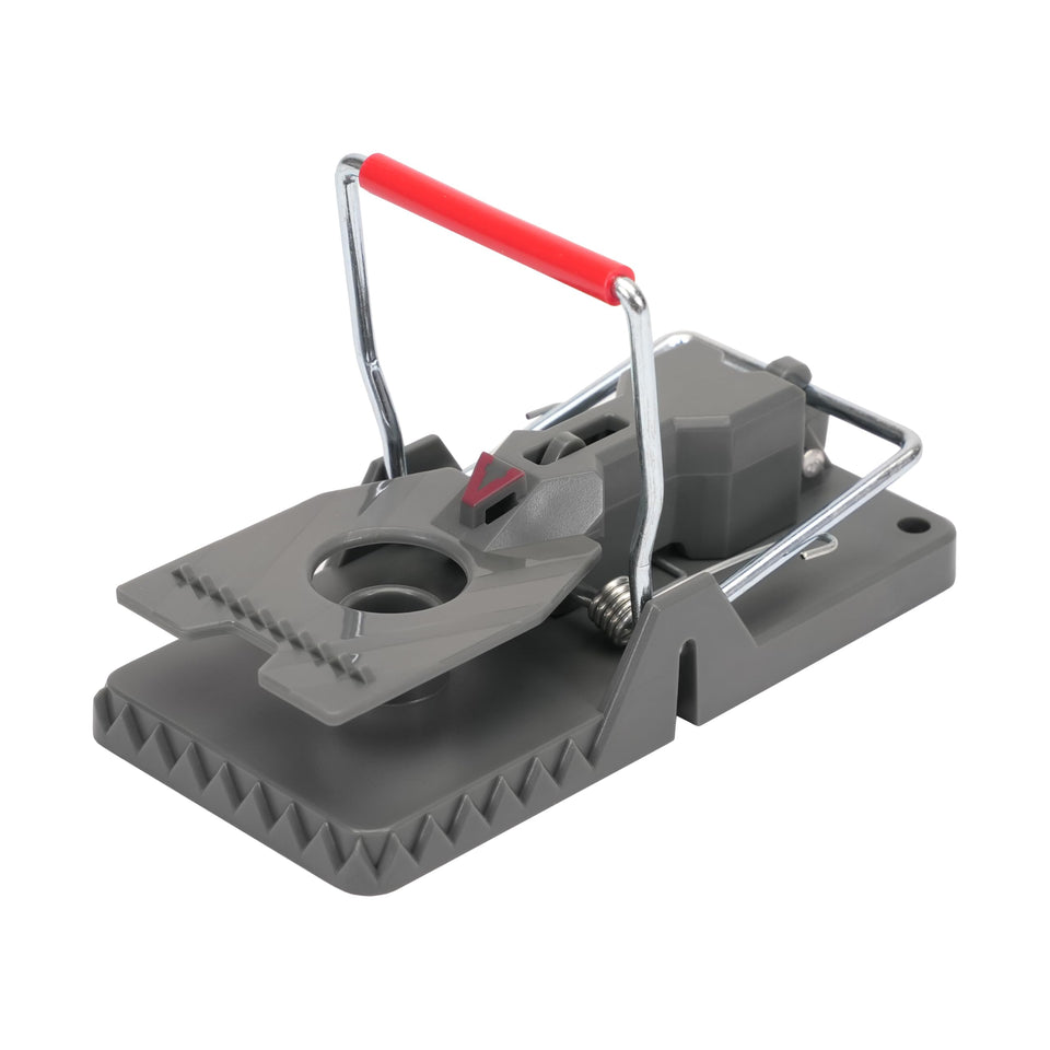 Victor Power Kill trap with bait trough for easy baiting and quick catches.