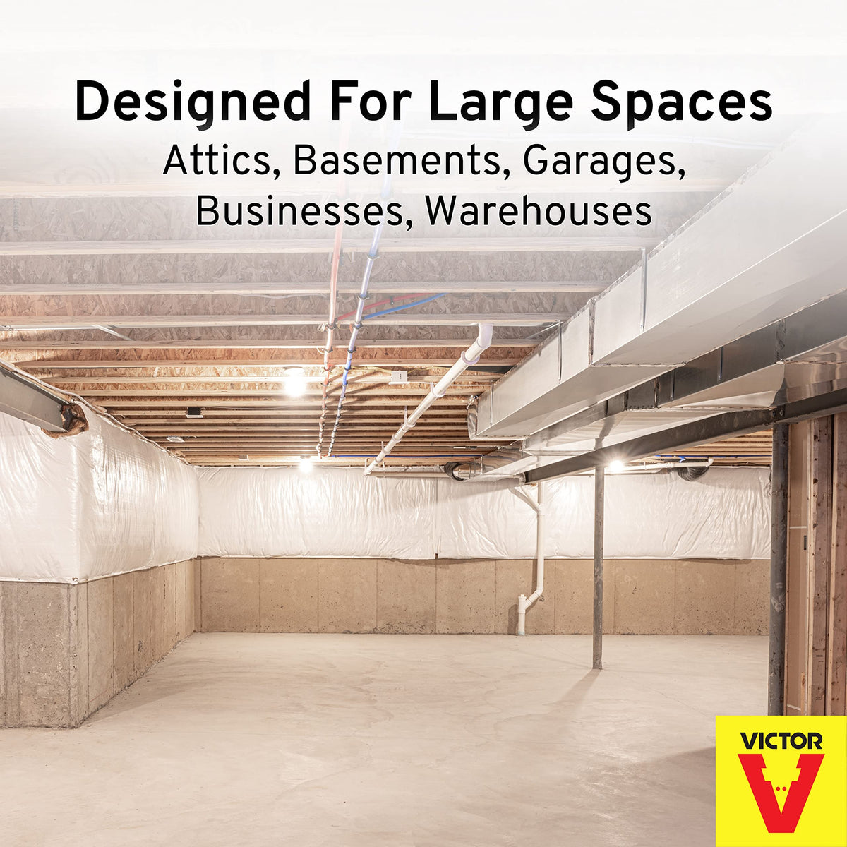 Victor Ultra PestChaser in warehouse setup for larger spaces.