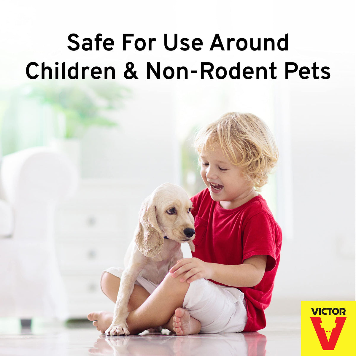 Victor Ultra PestChaser safe for pets when used as directed.