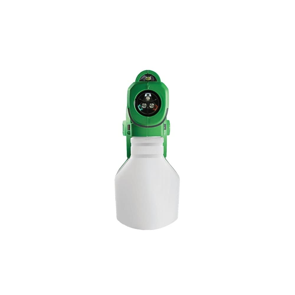 Victory Innovations 360-degree coverage illustration emphasizes all-around spray reach