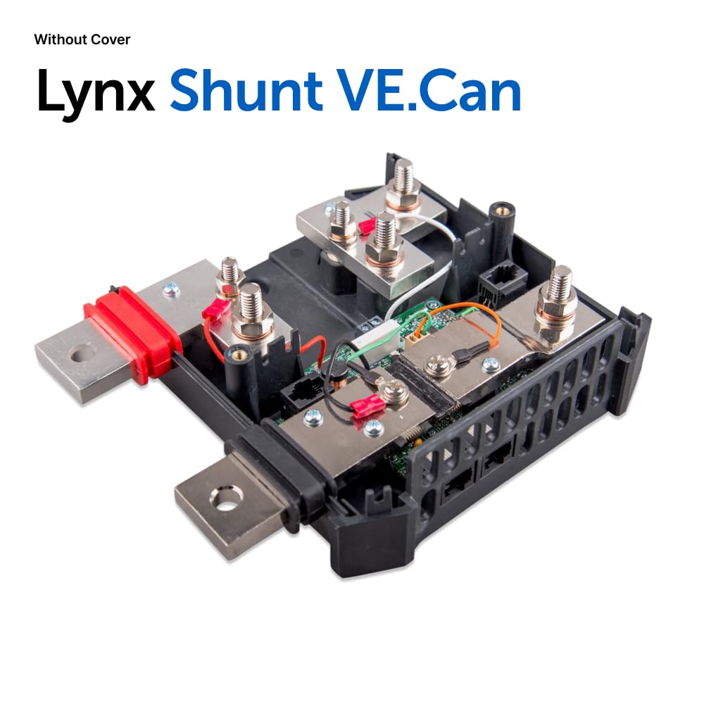 Victron Lynx Shunt M10 installation wiring for large battery banks