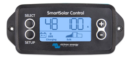Victron Energy SmartSolar Pluggable Control Display front view enables at-a-glance solar monitoring