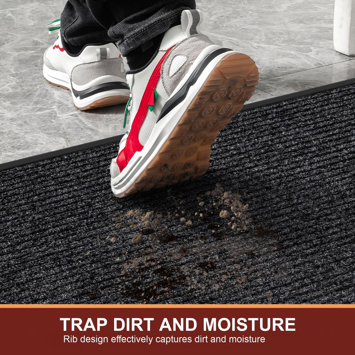 Vicwe waterproof mat is easy to clean with hose or vacuum