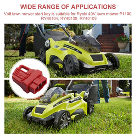 VIDABTE durable compact design start key, ideal spare for busy mowing seasons.