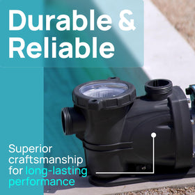 Vidapool durable inground pump built for long-lasting performance.