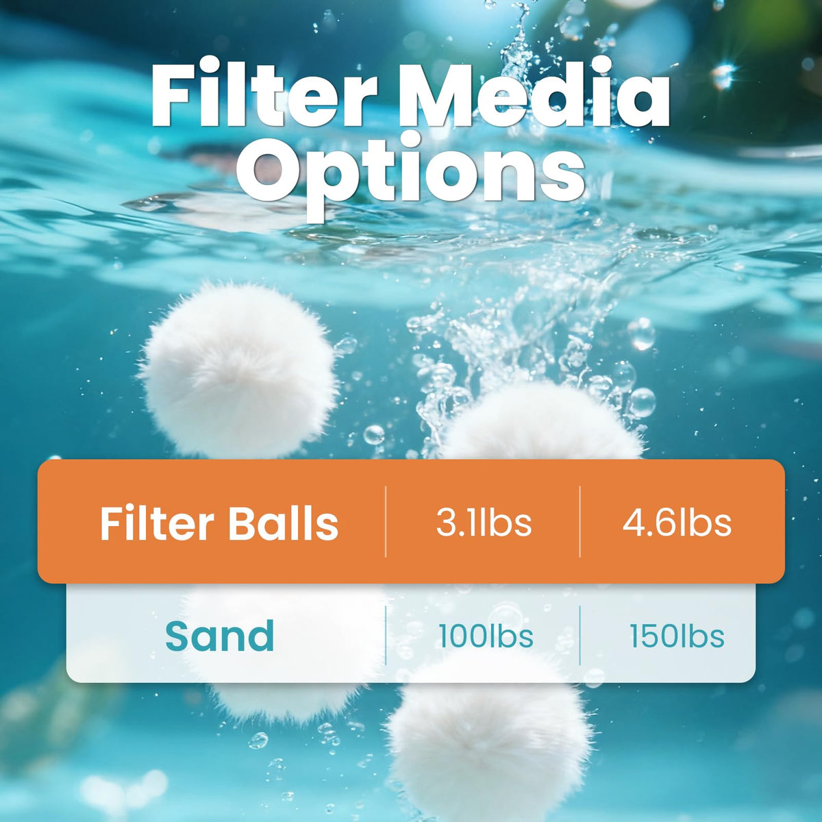 Vidapool filter balls multipurpose use for pools and aquariums