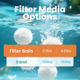 Vidapool filter balls multipurpose use for pools and aquariums