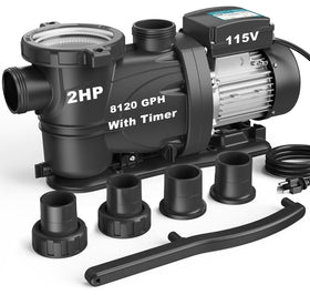 Vidapool in/above-ground pool pump setup enables versatile installation for different pools