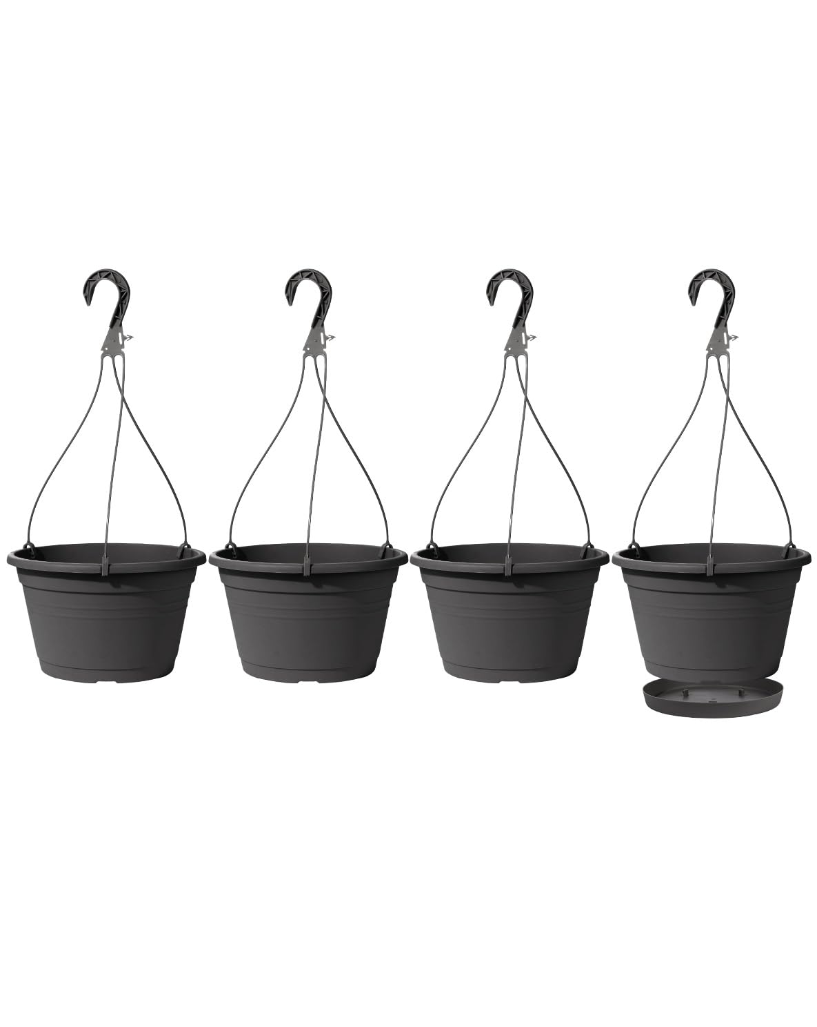 VIDELLY hanging planters set shown indoors for space-saving display