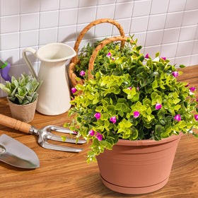 VIDELLY lightweight plastic baskets are easy to move and clean.