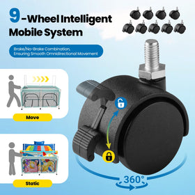 Vidoya easy-assembly instructions for quick setup in about 20 minutes