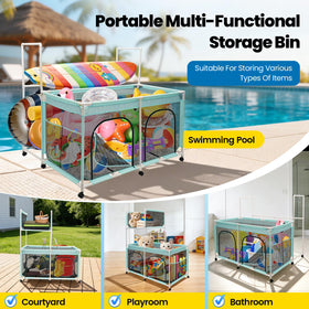 Vidoya versatile outdoor storage cart suited for homes and facilities