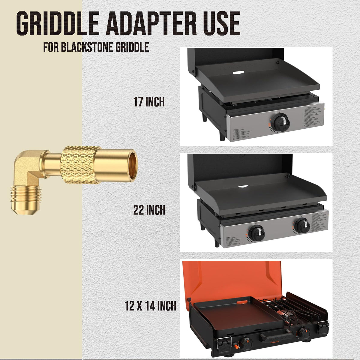 VIEAUBE 90-degree bend enables tidy hose routing during cooking.