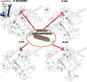 Viefow 034-2009-00 compatibility chart highlights compatible Bad Boy mower models