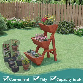 Viewcare vertical planter box ideal for herbs, flowers, vegetables