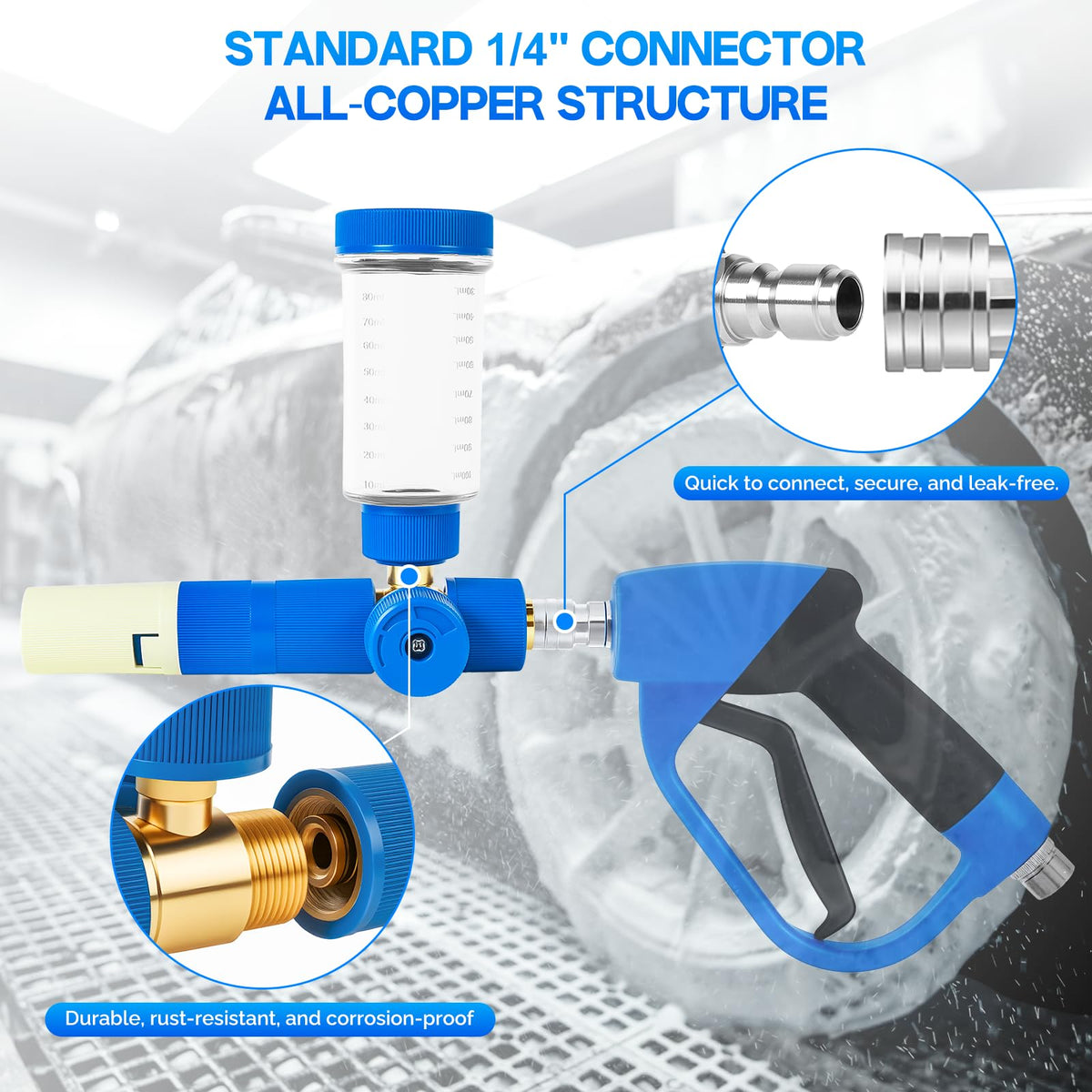 VIGORSHINE compact lightweight design reduces hand fatigue during detailing