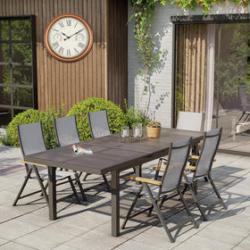 Vigorwise outdoor clock mounted on patio, garden, or eaves.