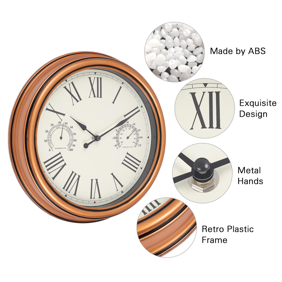 Vigorwise waterproof exterior with seal protects interior from moisture.