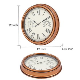Vigorwise silent non-ticking mechanism for quiet indoor or outdoor use.