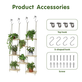 Vihawke living-room wall decor showcases greenery with style.