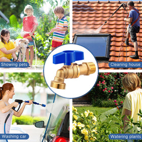 Durable VIHOSE outdoor faucet designed for daily garden tasks