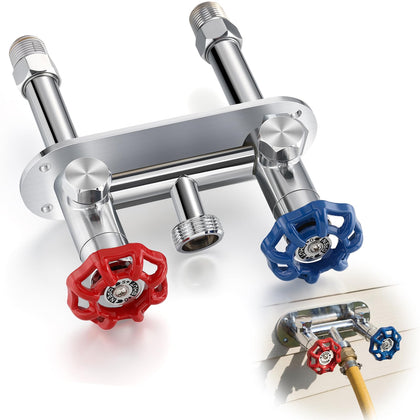 VIHOSE frost-free spigot four-inch base connection for outdoor water supply.