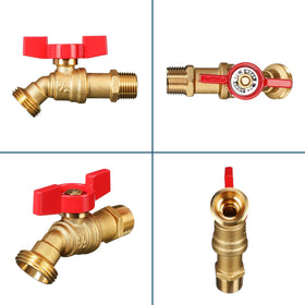 VIHOSE leak-free brass spigot for outdoor water control