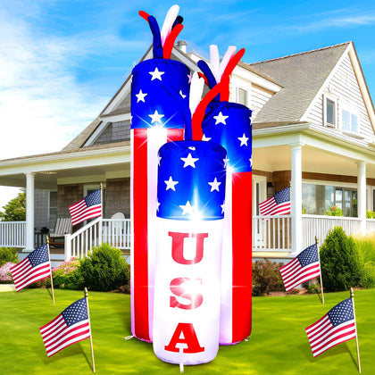 VIHOSE independence inflatable front view with LED for outdoor display