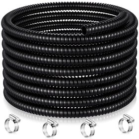 VIHOSE pond tubing 3/4 inch, 20 ft black, flexible water transfer.