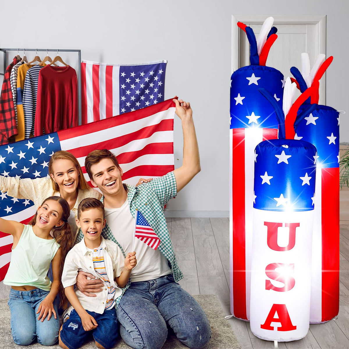 VIHOSE versatile patriotic decor for birthdays and celebrations