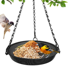 VIHSIPR hanging bird feeder outdoors demonstrating durable all-season use