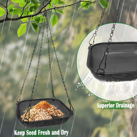 VIHSIPR open mesh design welcomes finches, sparrows, cardinals, and other small birds