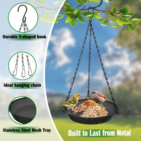 VIHSIPR small-bird-species feeder enables finches and sparrows to feed
