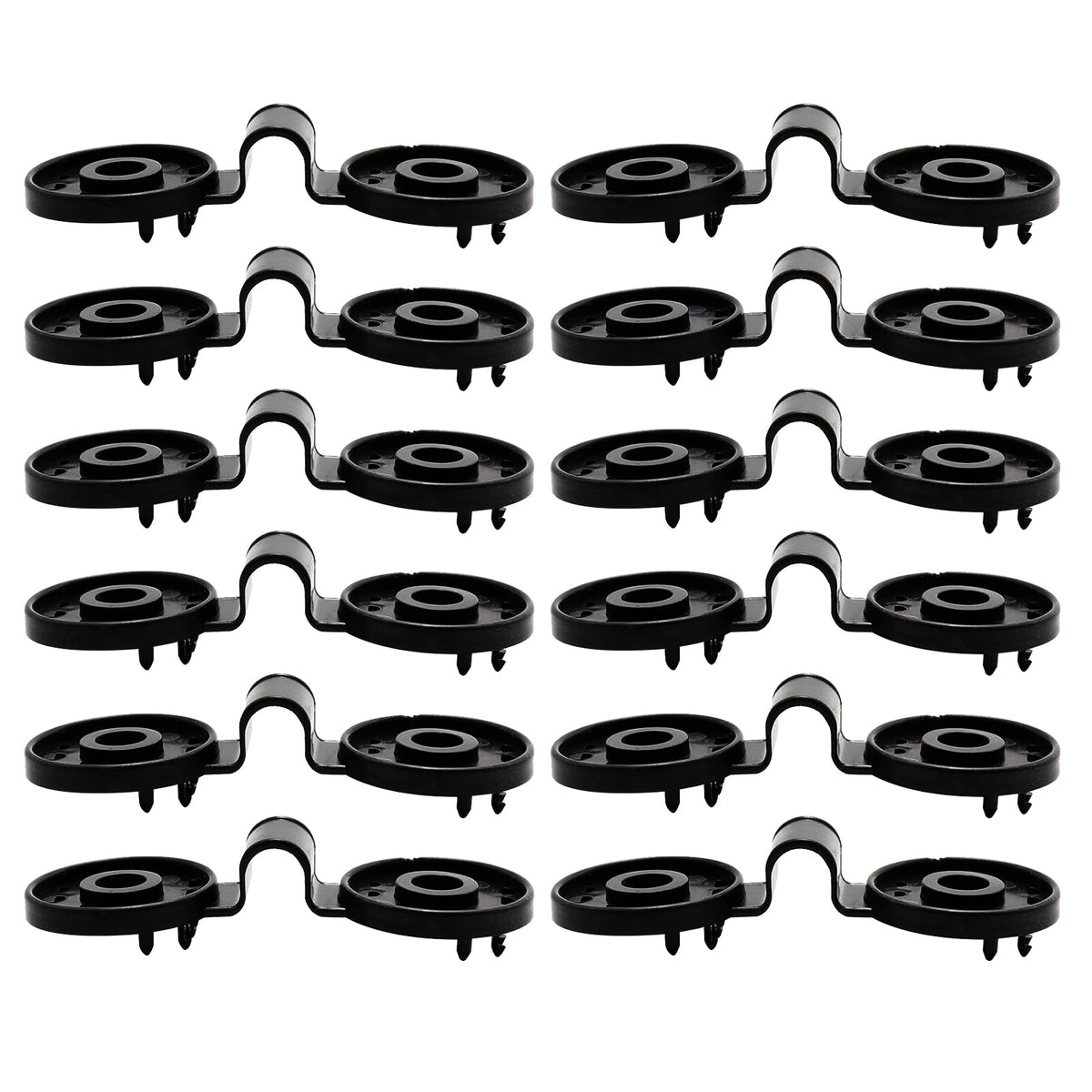 VIKKSAER plastic clip for net fabrics and garden mesh