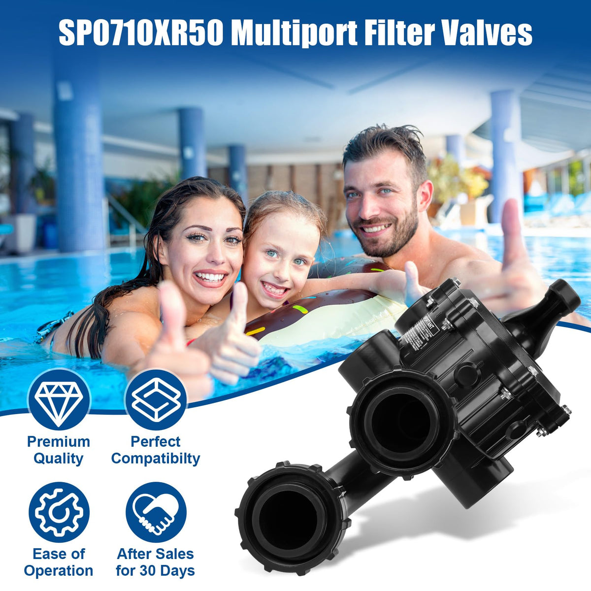 Easy installation process for Vikua SP0710XR50 compatible with Hayward systems