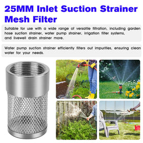 Vilapow livewell drain strainer protects pumps and drains from debris.