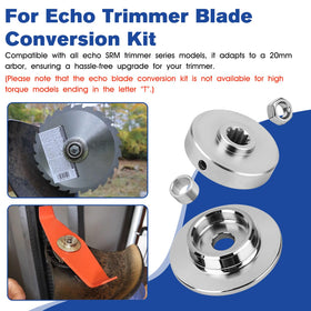 Vilapow SRM-225 blade adapter plate with 20mm arbor compatibility
