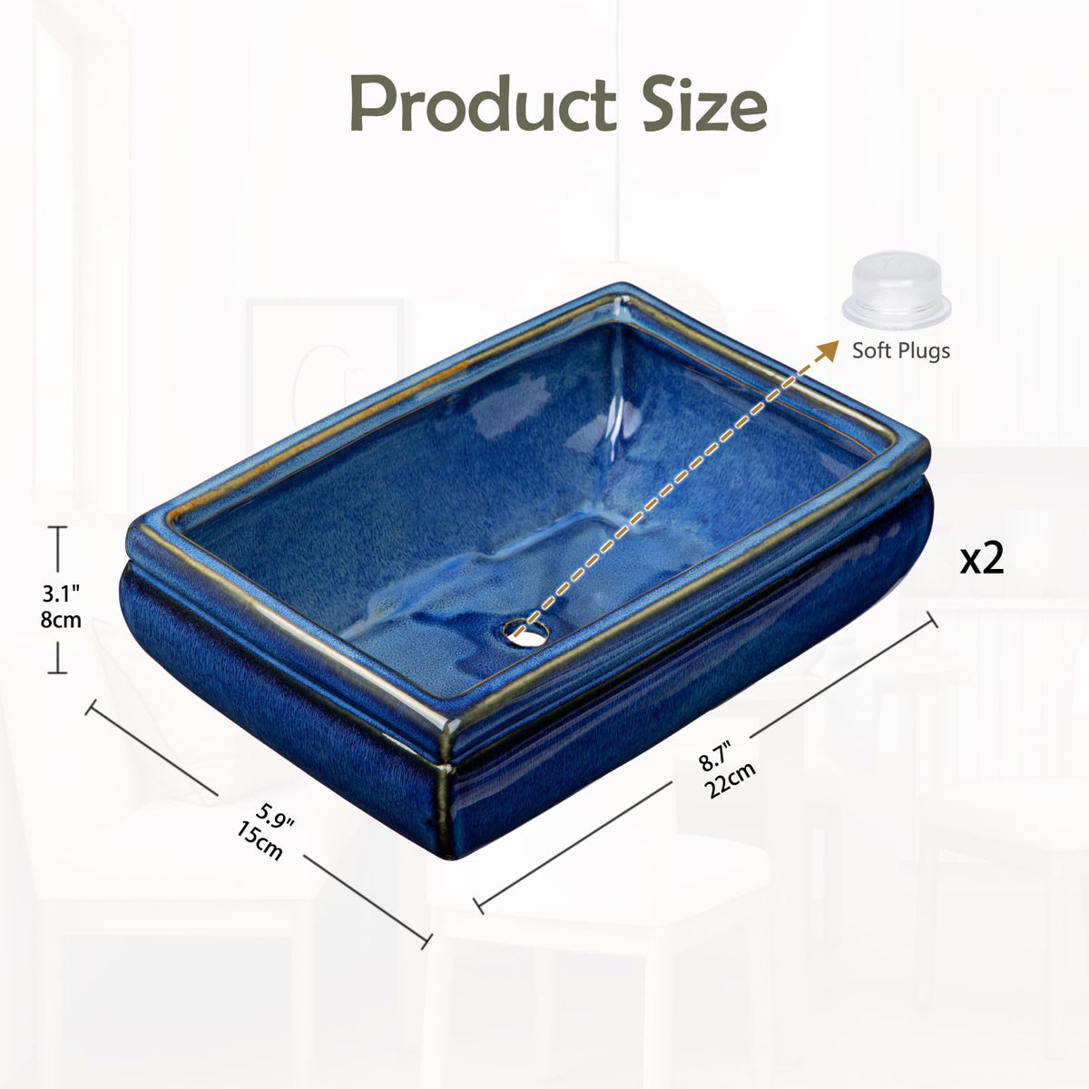Villa Como shallow bonsai pot profile for refined miniature trees.