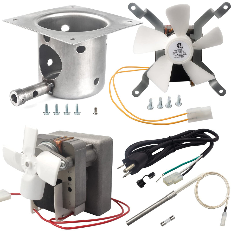 Village Smoker auger motor 2.0 RPM restoring pellet feed for smoother cooks.