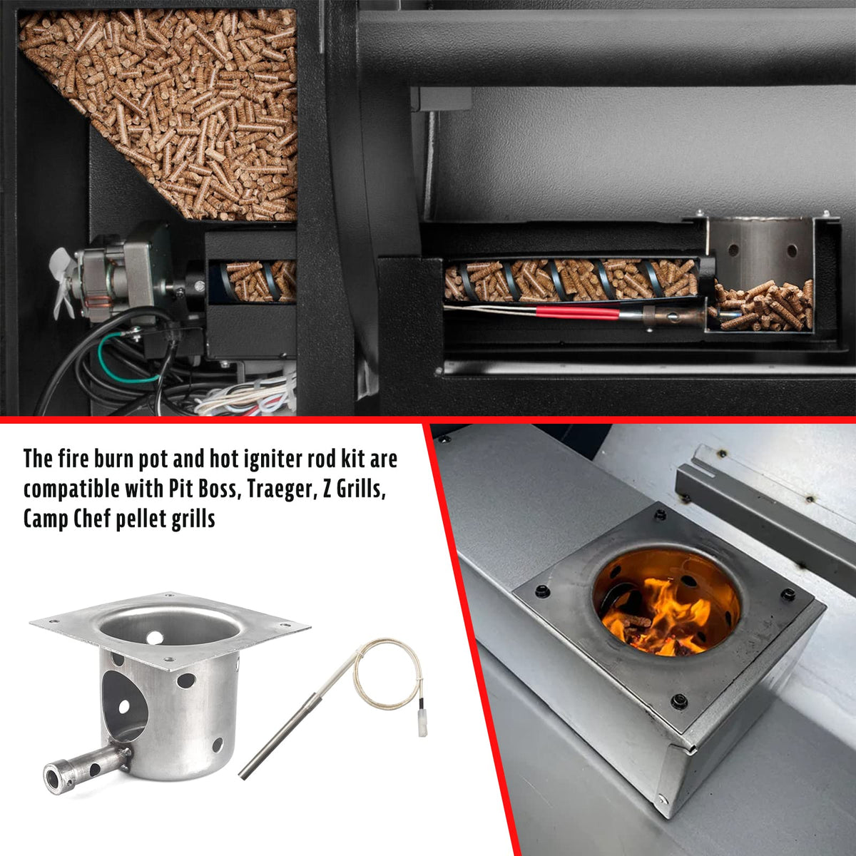 Village Smoker power cord ensures reliable connectivity for easy startup.