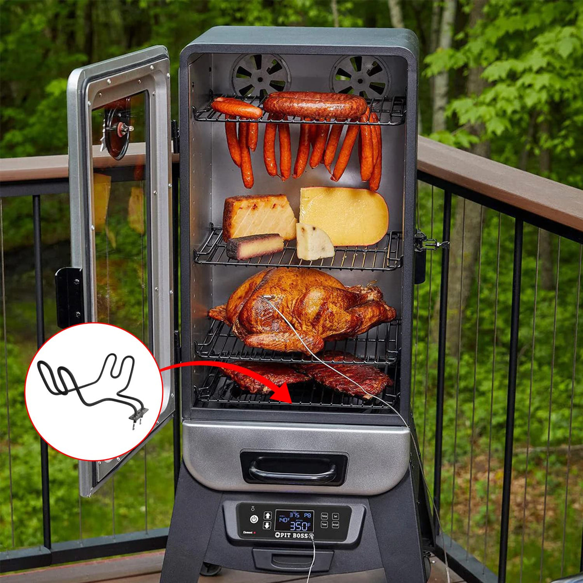 Village Smoker compatibility guide confirms pbv2a1, pbv3a1, pbv2d1, pbv3d1 models