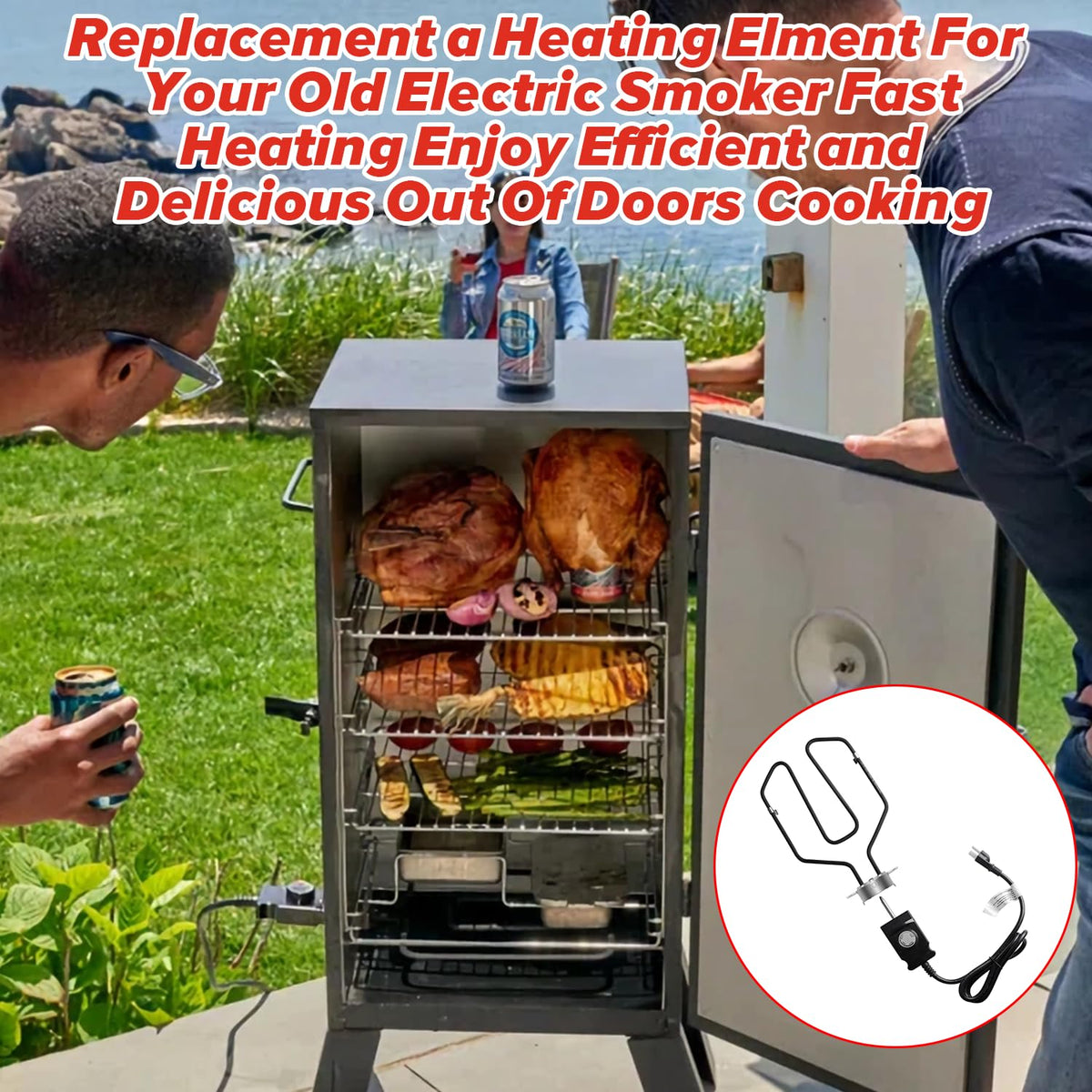 Village Smoker installation hardware for easy setup and secure connections