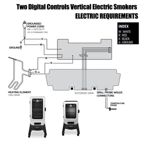Village Smoker stainless steel heating element shows corrosion resistance for long-lasting use