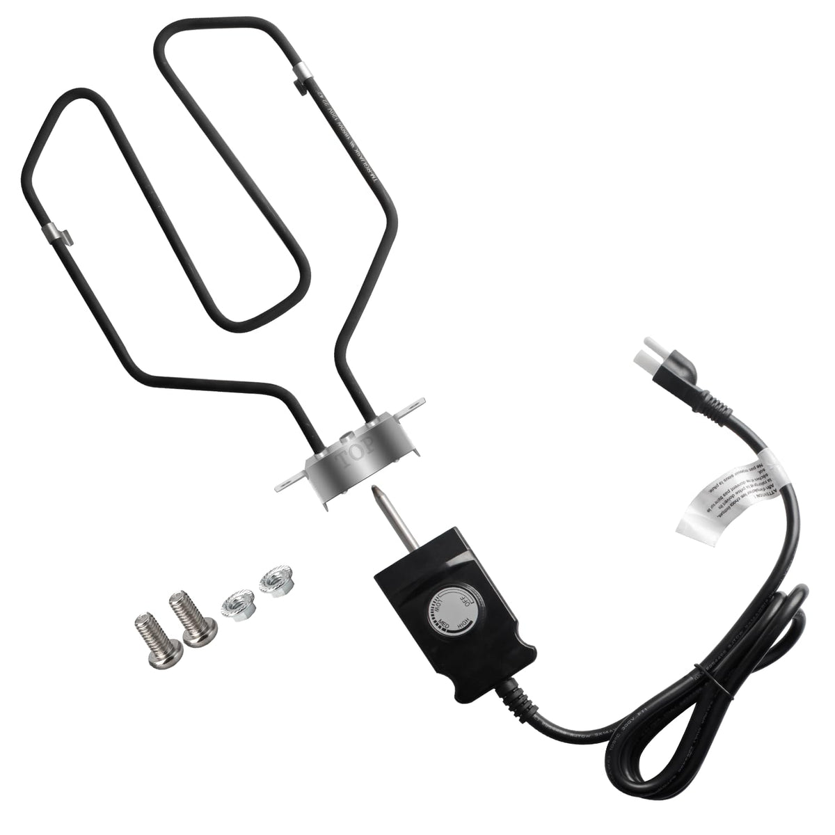 Village Smoker upgrade 1650W heating element for faster heat-up and even temps