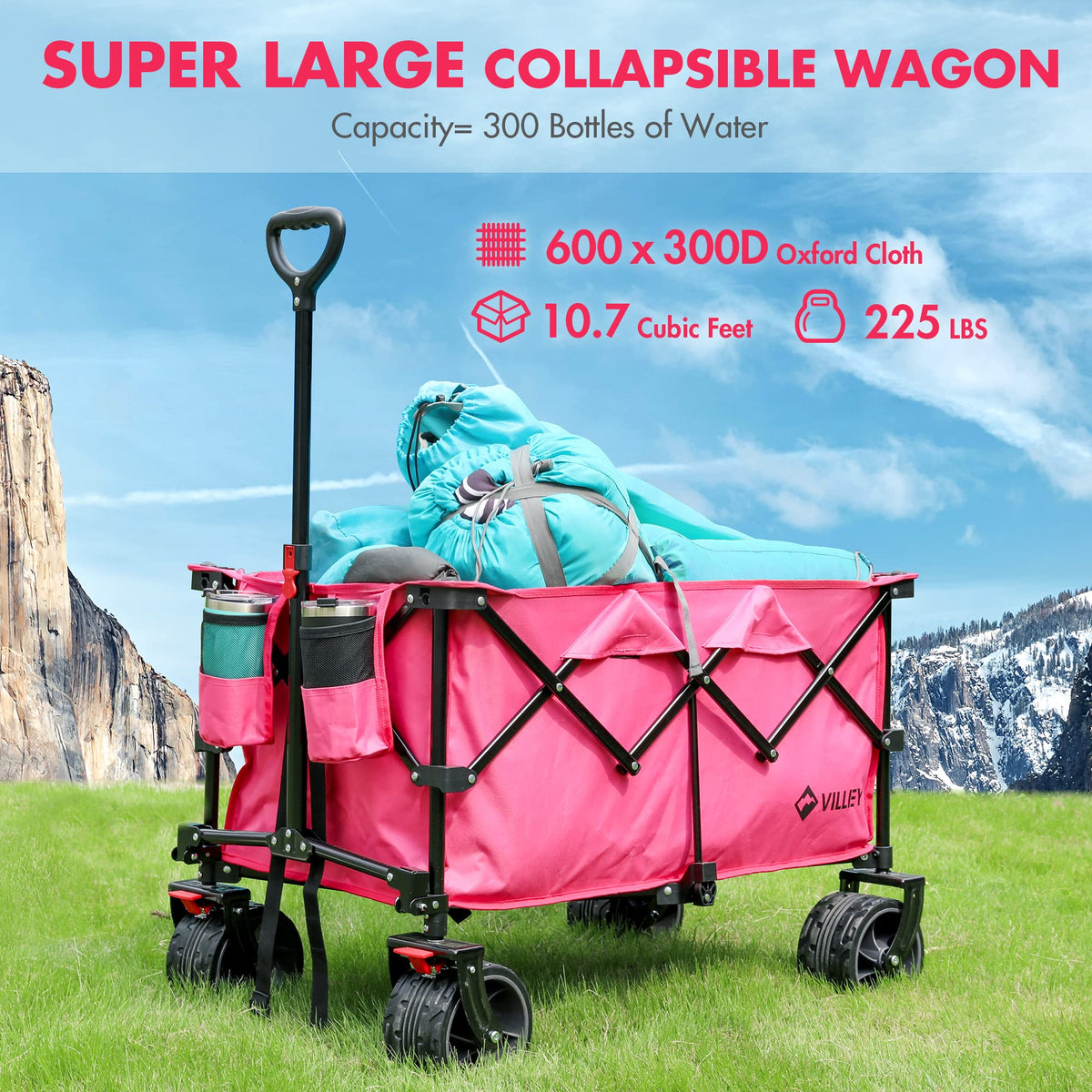 VILLEY tear-resistant oxford fabric stays durable and washable